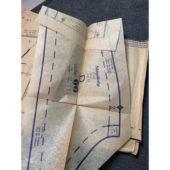 Simplicity 8210 Sewing Pattern Womens Blouse Pants Bolero Size 12 - Picture 5 of 6